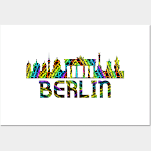 Berlin Through A Dark Rainbow Posters and Art